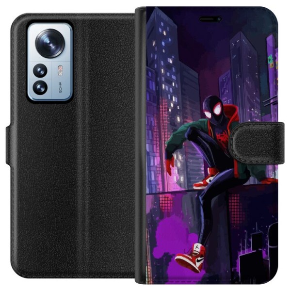 Xiaomi 12 Pro Lommeboketui Fortnite - Spider-Man