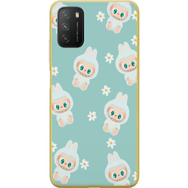 Xiaomi Poco M3  Läpinäkyvä kuori Labubu Candy Vibes