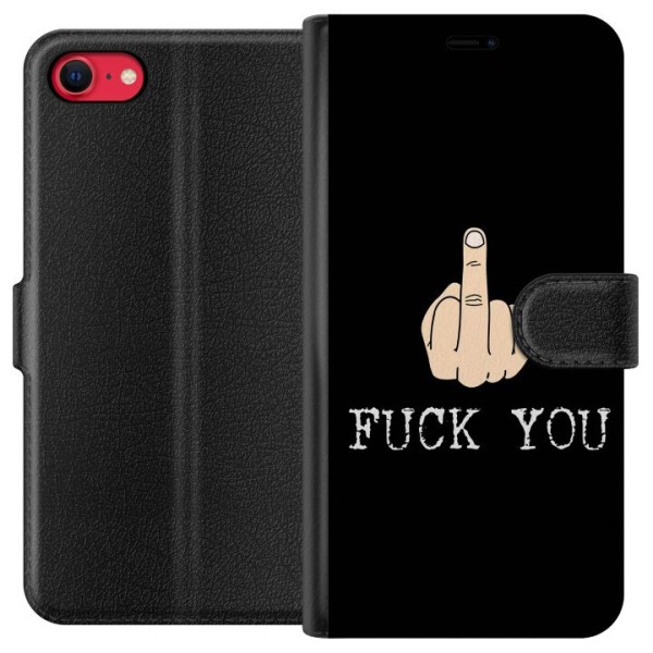 Apple iPhone 8 Plånboksfodral Fuck You