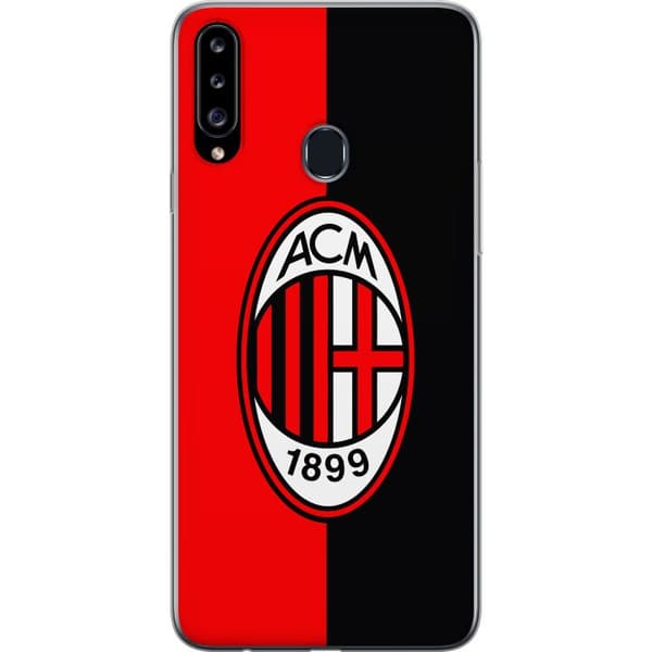 Kompatibelt Mobilskal till Samsung Galaxy A20s AC Milan