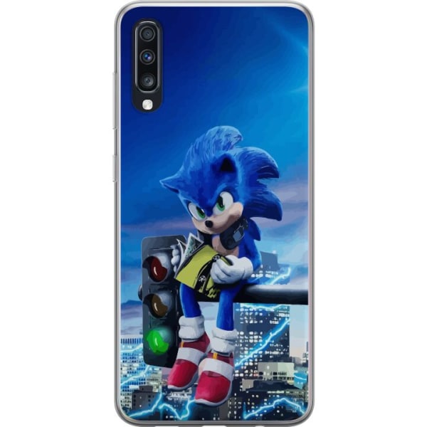 Samsung Galaxy A70 Gennemsigtig cover Sonic the Hedgehog