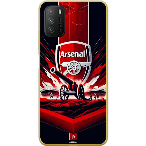 Xiaomi Poco M3  Genomskinligt Skal Arsenal