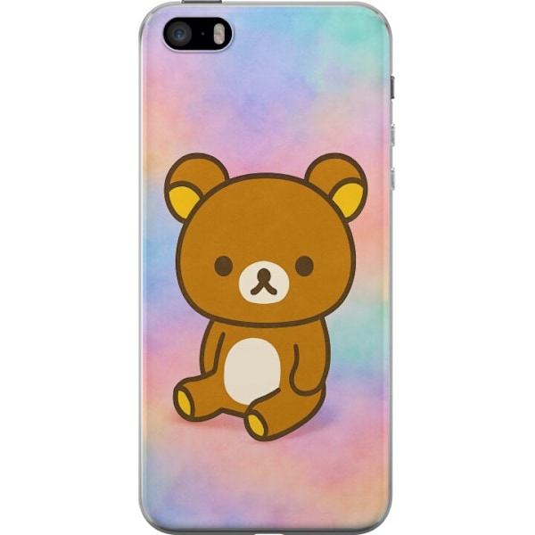 Apple iPhone SE (2016) Genomskinligt Skal Kawaii Sanrio Rilakkuma
