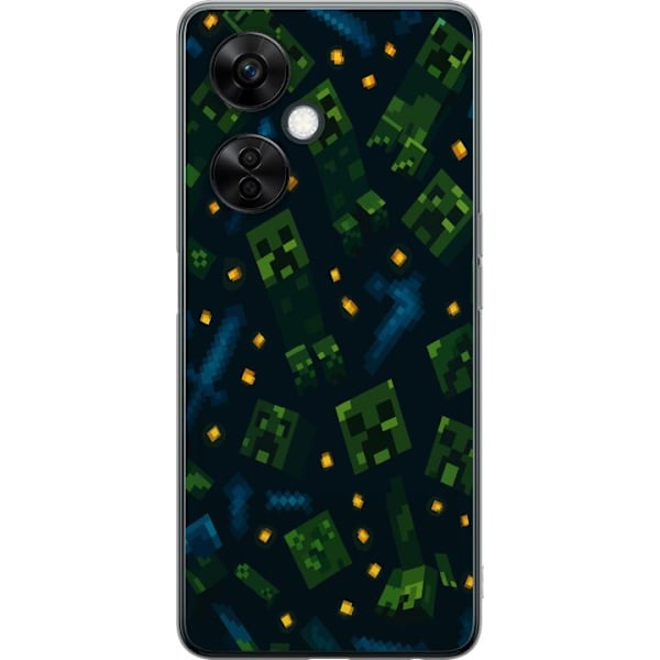 OnePlus Nord CE3 Läpinäkyvä kuori Minecraft Dungeons Mob