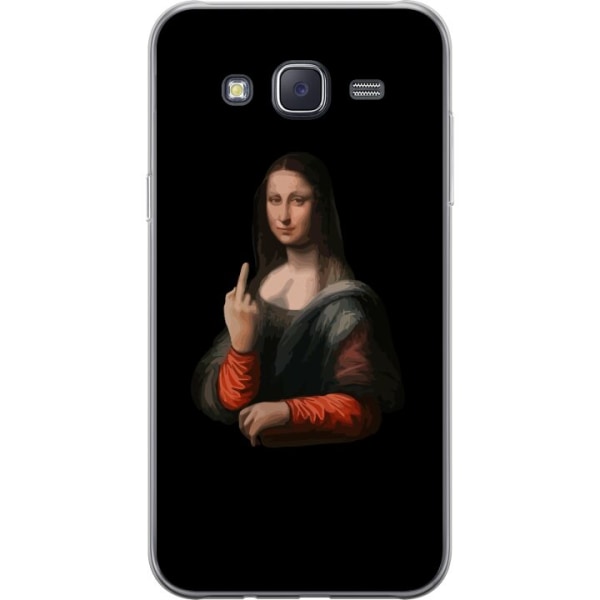 Samsung Galaxy J5 Läpinäkyvä kuori Lisa Perkele