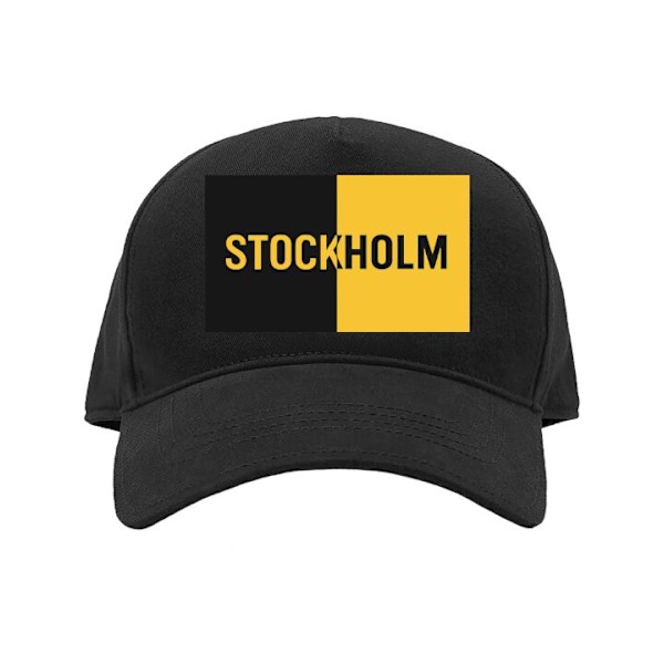 Caps for Barn | Komfortabel Justerbar Barn-Caps Stockholm - fo svart Barn