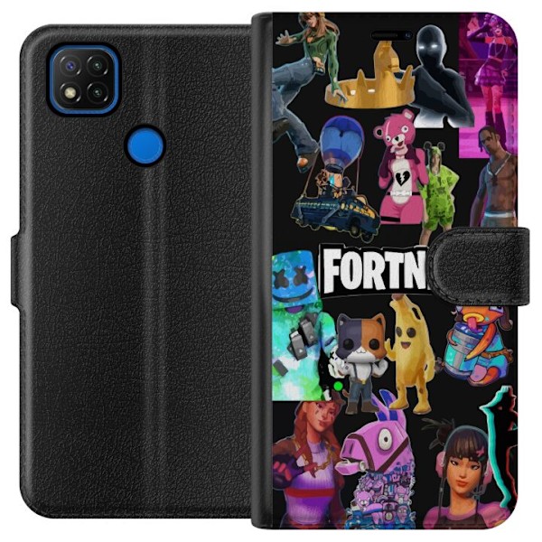 Xiaomi Redmi 9C Lompakkokotelo Fortnite