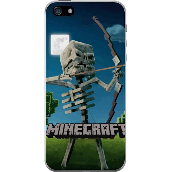 Apple iPhone 5 Läpinäkyvä kuori A Minecraft Movie