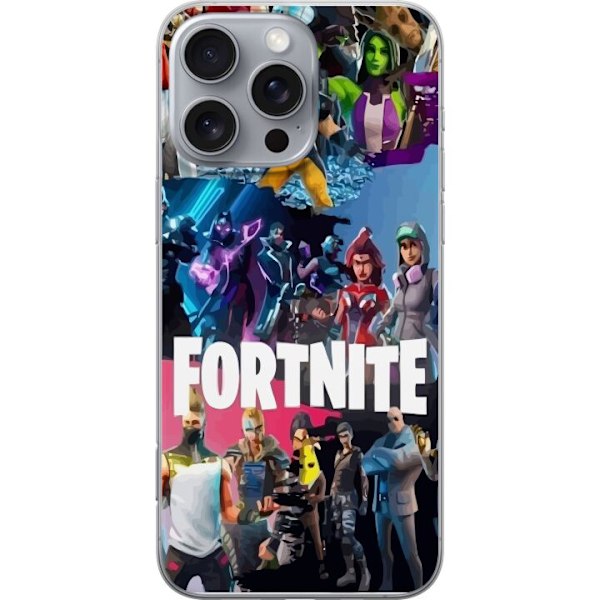 Apple iPhone 16 Pro Max Gjennomsiktig deksel Fortnite