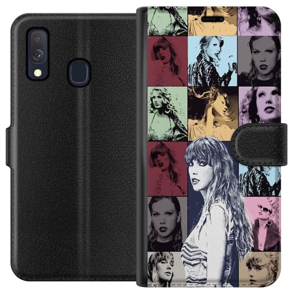 Kompatibel Tegnebogsetui til Samsung Galaxy A40 Taylor Swift