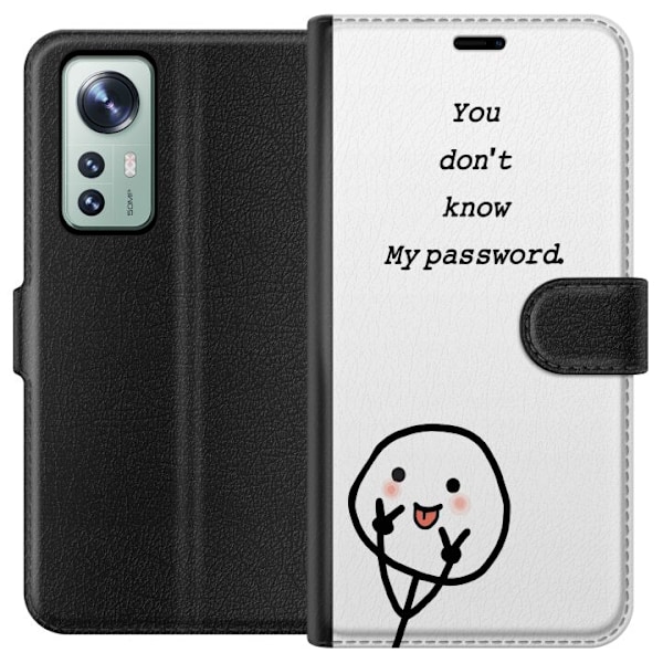 Xiaomi 12 Lompakkokotelo Et Tunne Salasanaani