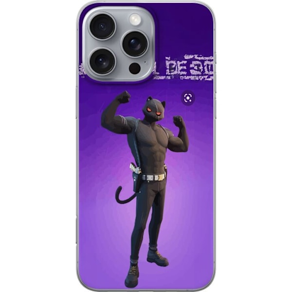 Apple iPhone 16 Pro Max Läpinäkyvä kuori Fortnite - Meowscl