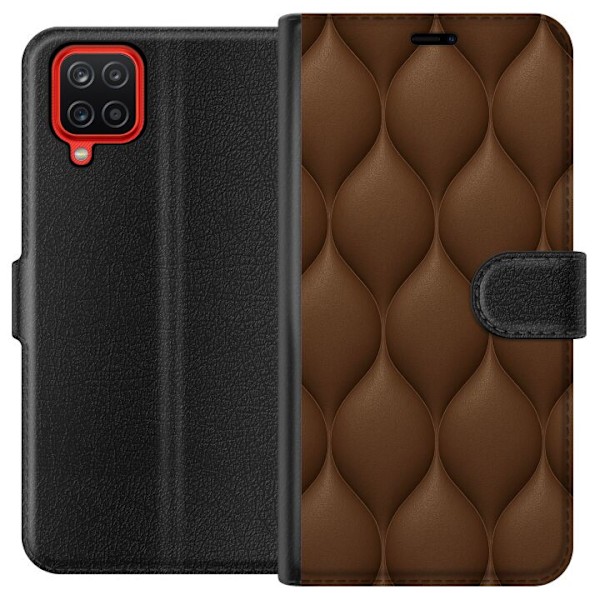 Samsung Galaxy A12 Tegnebogsetui Kakaoskalaer