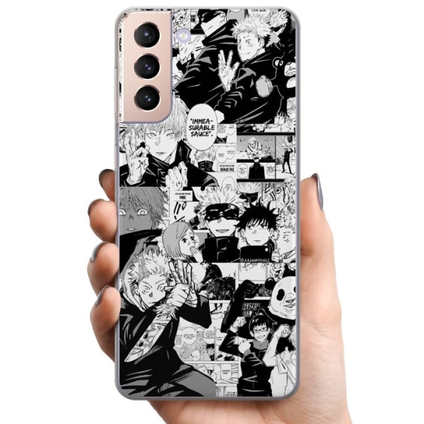 Samsung Galaxy S21 TPU Matkapuhelimen kuori Jujutsu Kaisen