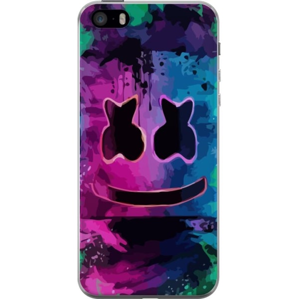 Apple iPhone SE (2016) Gennemsigtig cover Marshmello Fortnite