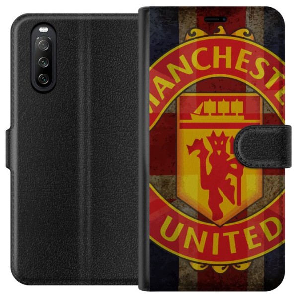 Sony Xperia 10 III Lommeboketui Manchester United FC