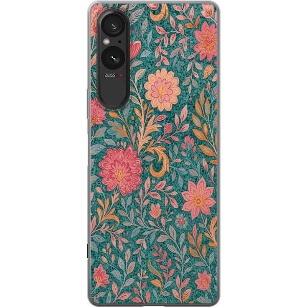 Sony Xperia 10 VI Läpinäkyvä kuori Floral Dream