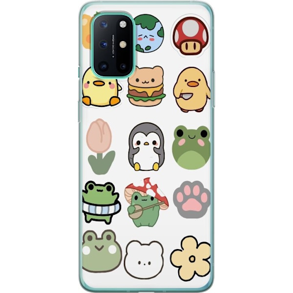OnePlus 8T Gennemsigtig cover Kawaii Friends