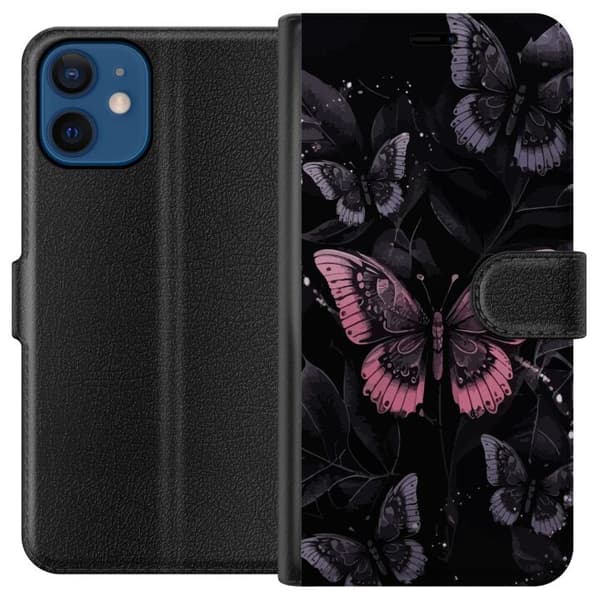 Yhteensopiva Lompakkokotelo Apple iPhone 12 Perhos