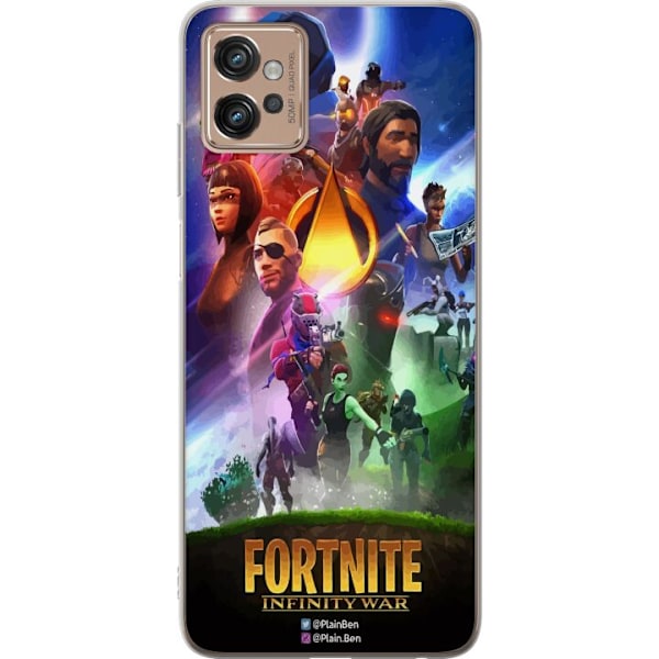 Motorola Moto G32 Gennemsigtig cover Fortnite