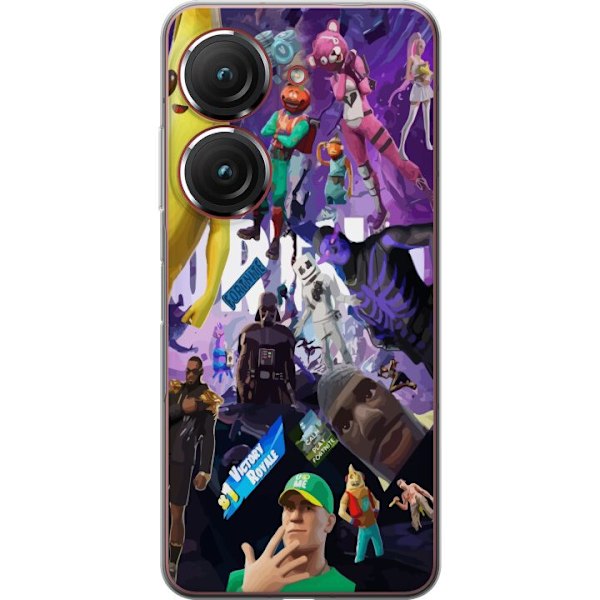 Asus Zenfone 9 Läpinäkyvä kuori Fortnite