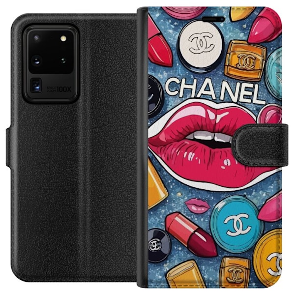 Samsung Galaxy S20 Ultra Lommeboketui Chanel Lips