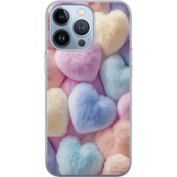 Apple iPhone 13 Pro Läpinäkyvä kuori Sydämet Rakkaus Graafinen Suunnittelu Romanttinen Teema Suosittu Symboli Graafinen Malli Koristelu