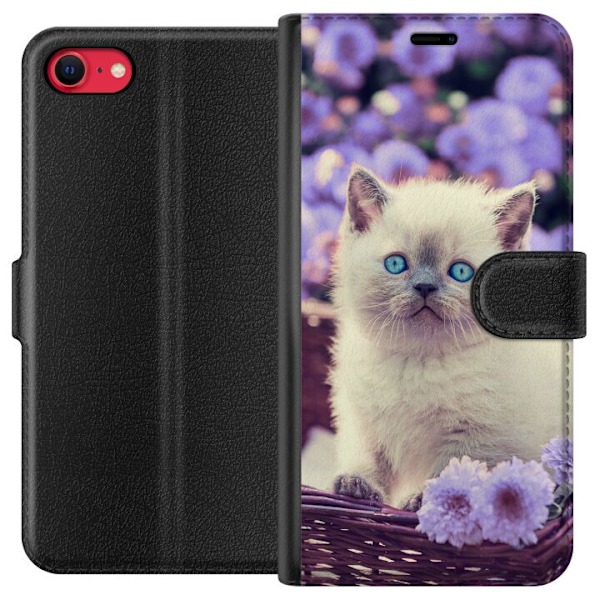 Apple iPhone SE (2020) Lommeboketui Katt