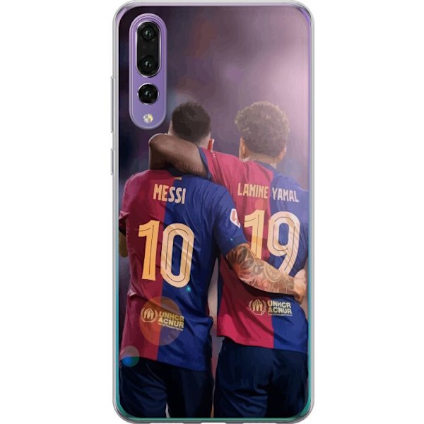 Huawei P20 Pro Genomskinligt Skal Lamine Yamal Messi