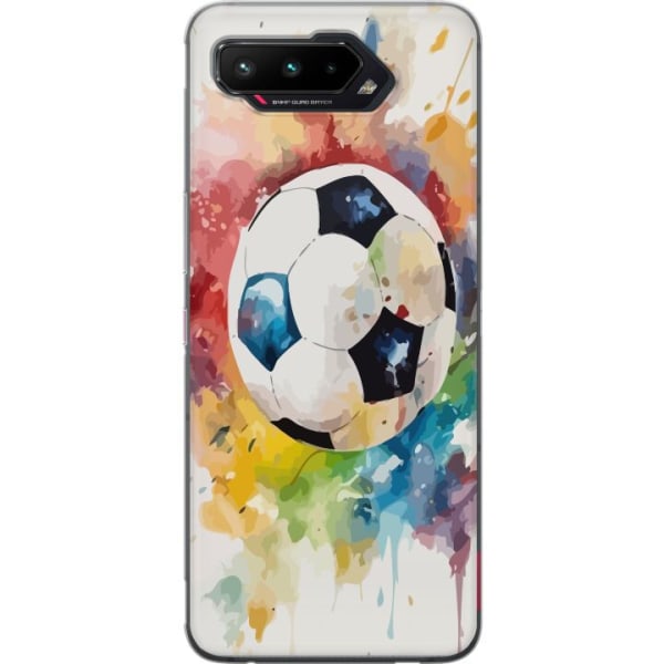 Asus ROG Phone 5 Gennemsigtig cover Fodbold
