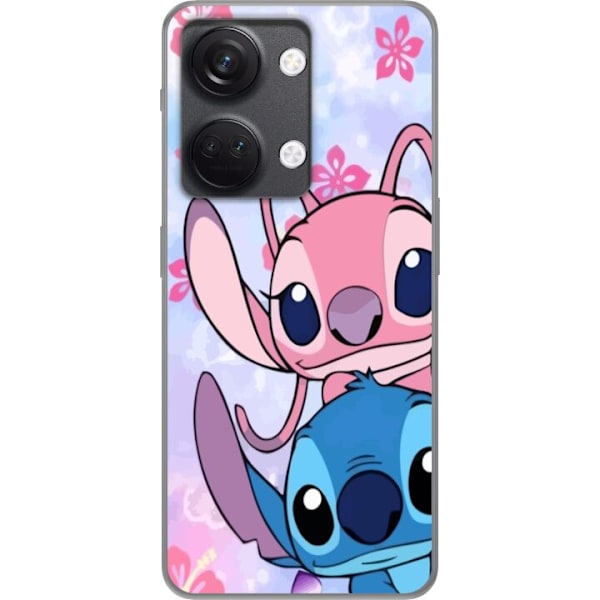 OnePlus Nord 3 Genomskinligt Skal Stitch & Angel