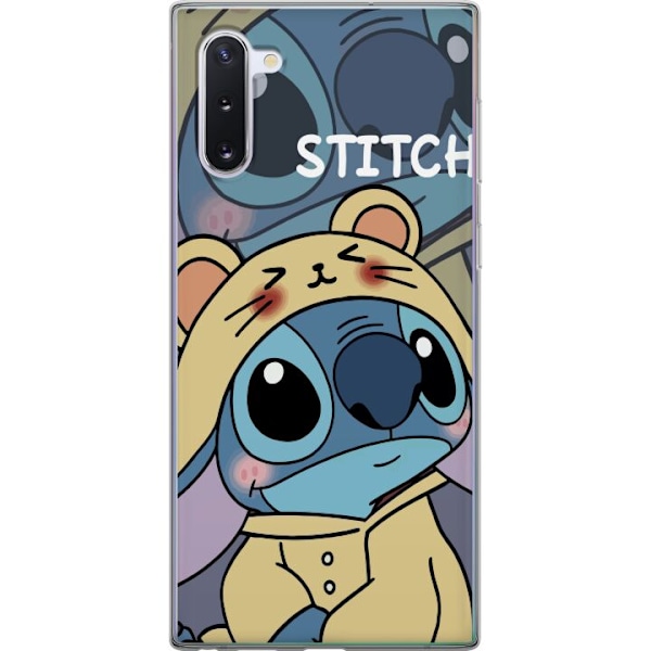 Samsung Galaxy Note10 Genomskinligt Skal Stitch