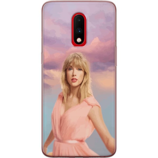 OnePlus 7 Genomskinligt Skal Taylor Swift