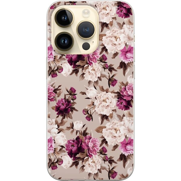 Apple iPhone 15 Pro Genomskinligt Skal Efflorescent