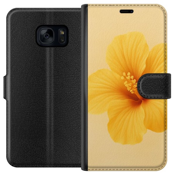 Samsung Galaxy S7 Lompakkokotelo Lemon Zing