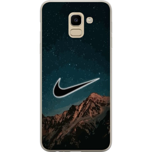 Samsung Galaxy J6 Gennemsigtig cover Nike