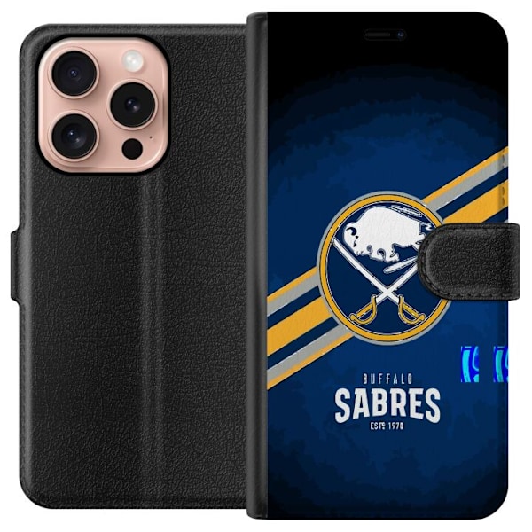 Apple iPhone 16 Pro Lommeboketui Buffalo Sabres (NHL)