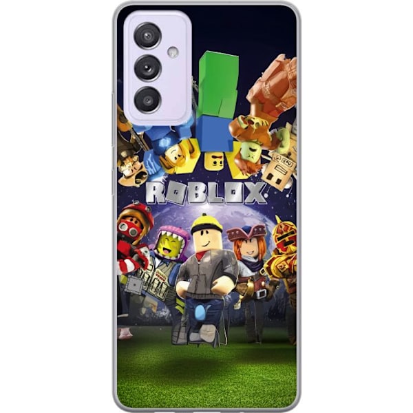 Samsung Galaxy A82 5G Genomskinligt Skal Roblox Värld – Gam