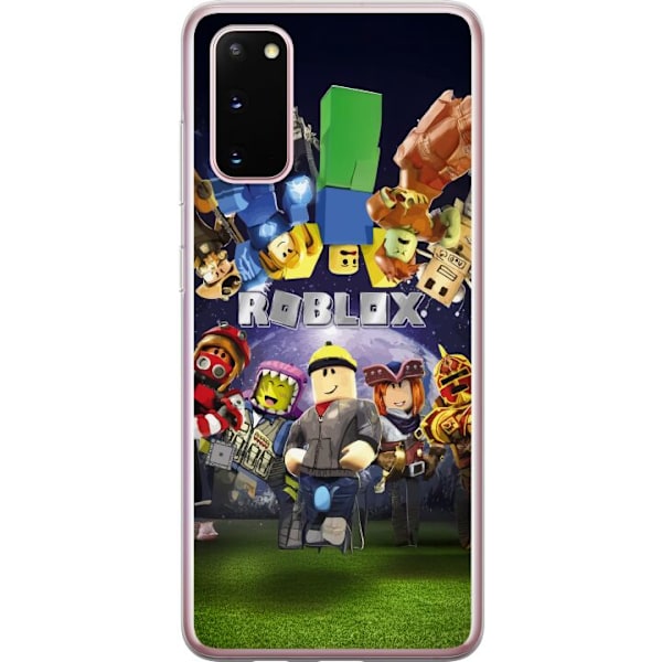 Samsung Galaxy S20 Gennemsigtig cover Roblox Verden - Gaming E