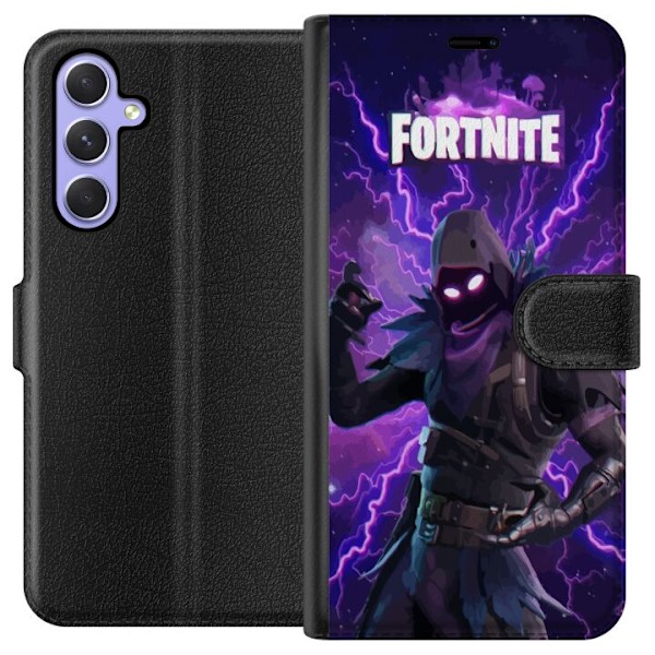 Samsung Galaxy A54 Tegnebogsetui Fortnite Raven