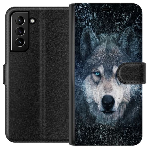 Kompatibelt Plånboksfodral till Samsung Galaxy S21+ 5G Varg