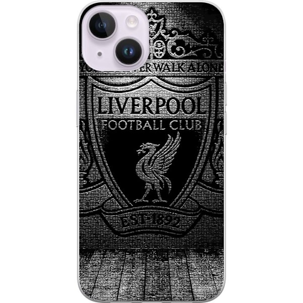 Apple iPhone 15 Genomskinligt Skal Liverpool FC