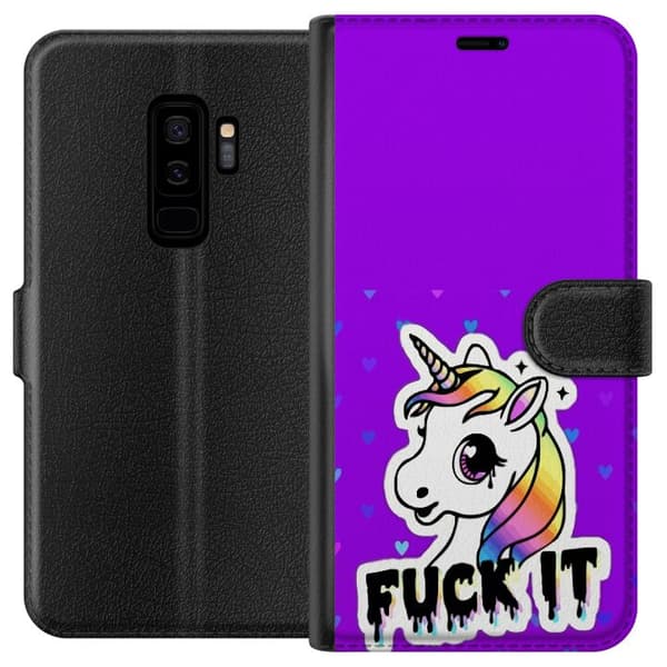 Kompatibelt Lommeboketui til Samsung Galaxy S9+ Einhorn