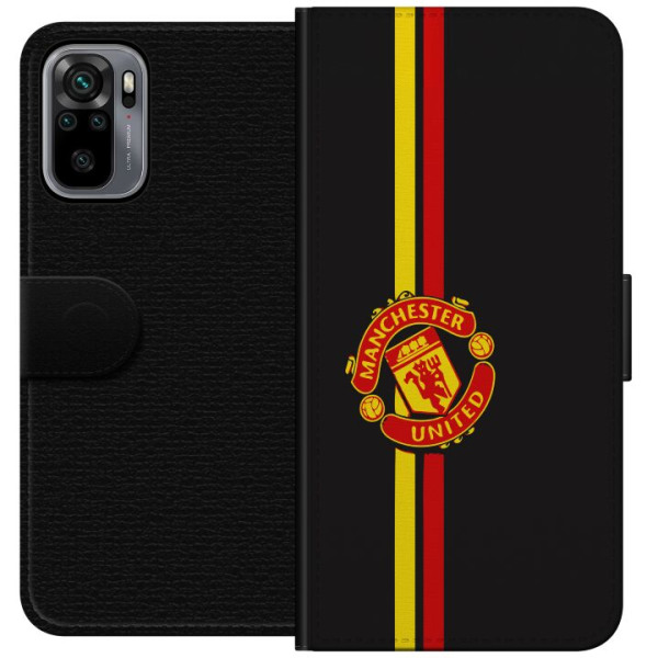 Xiaomi Redmi Note 10S Plånboksfodral Manchester United F.C.