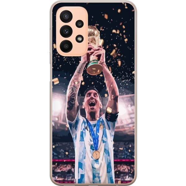 Kompatibelt Mobildeksel til Samsung Galaxy A23 Messi