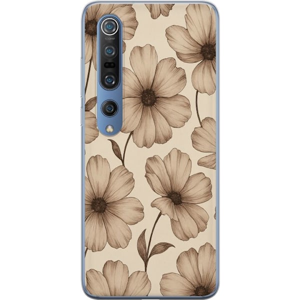 Xiaomi Mi 10 Pro 5G Läpinäkyvä kuori Pastel Rush