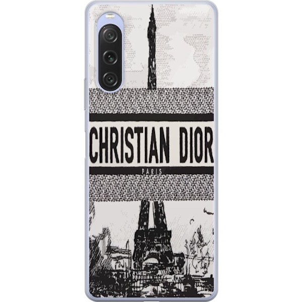 Sony Xperia 10 V Läpinäkyvä kuori Christian Dior