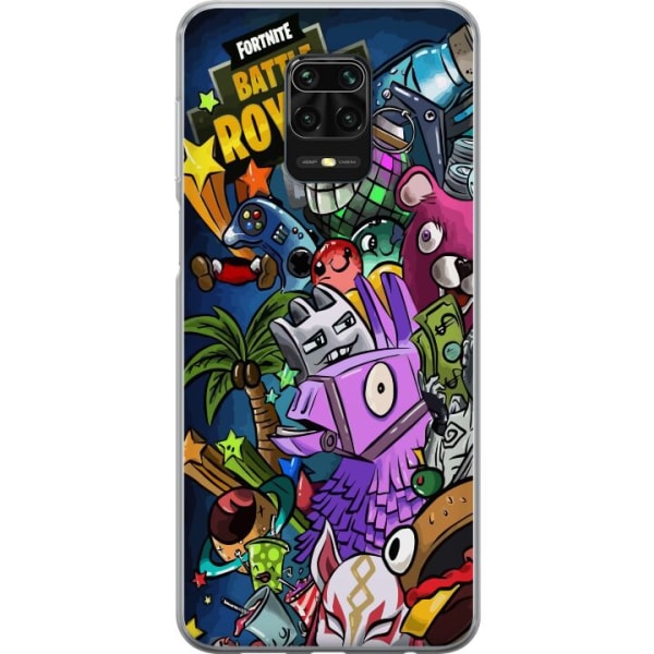 Xiaomi Redmi Note 9S Gennemsigtig cover Minecraft