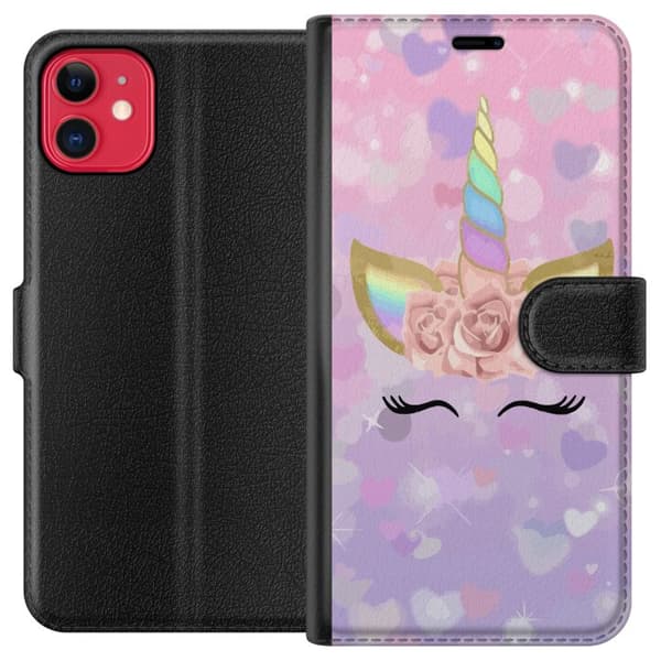 Kompatibel Tegnebogsetui til Apple iPhone 11 Unicorn