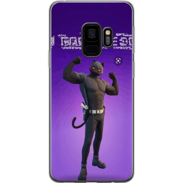 Samsung Galaxy S9 Gennemsigtig cover Fortnite - Meowscles